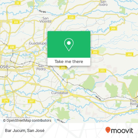 Bar Jucum map