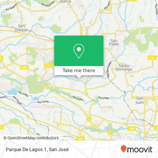 Parque De Lagos 1 map