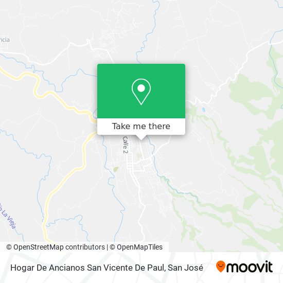 Mapa de Hogar De Ancianos San Vicente De Paul