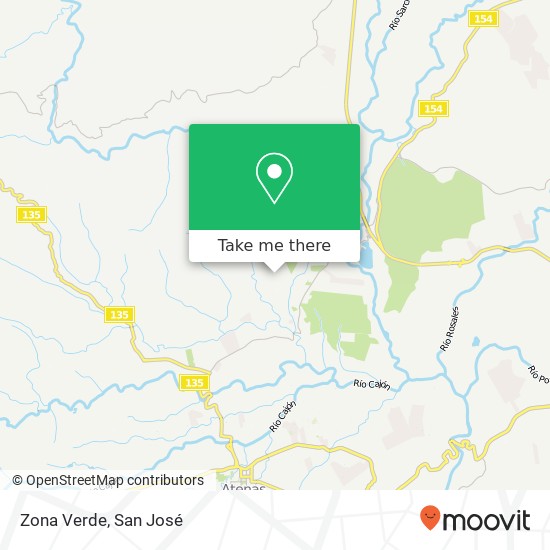 Zona Verde map