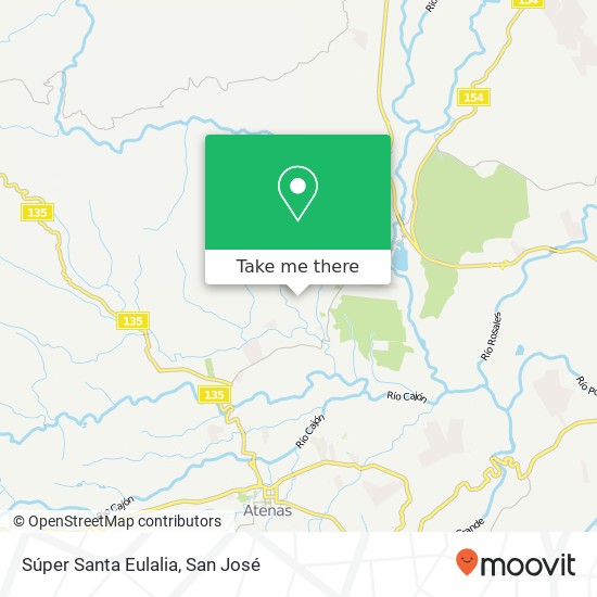 Súper Santa Eulalia map