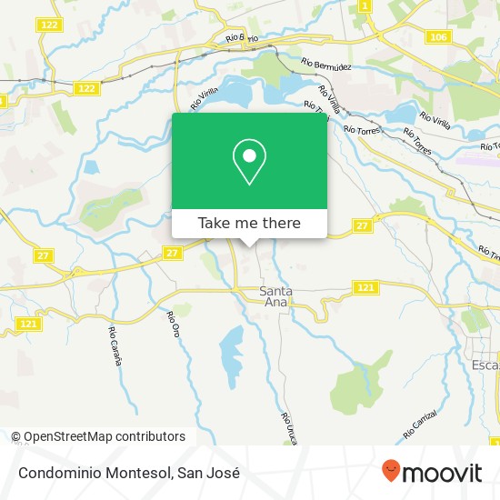 Condominio Montesol map