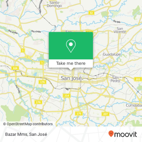 Bazar Mms map