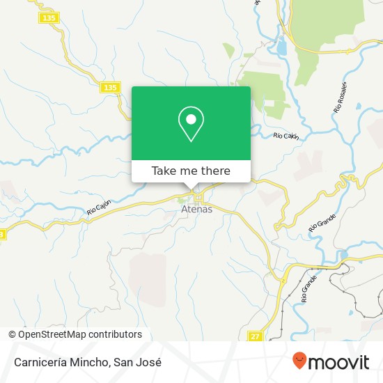 Carnicería Mincho map