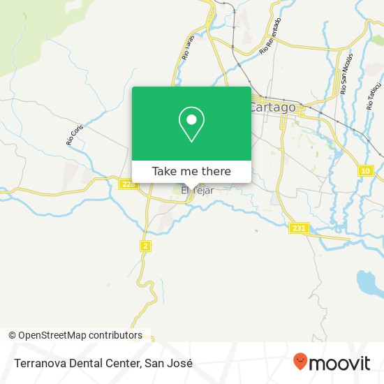 Mapa de Terranova Dental Center