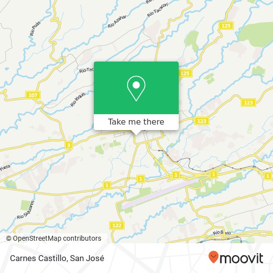 Carnes Castillo map