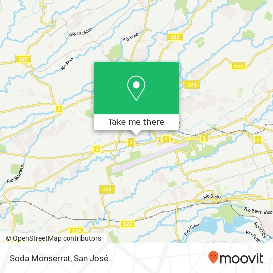 Mapa de Soda Monserrat