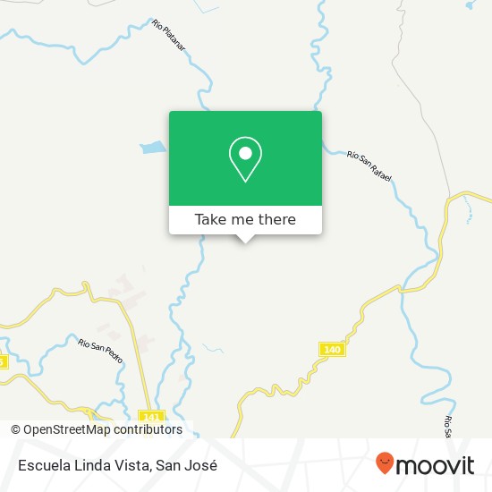 Escuela Linda Vista map