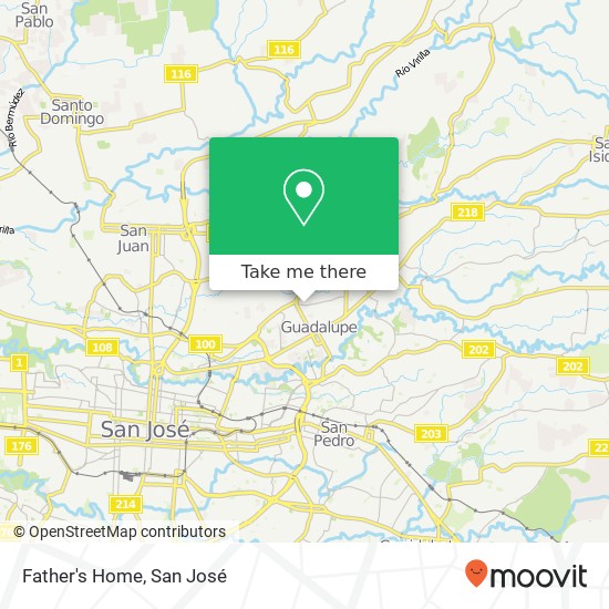 Father's Home map