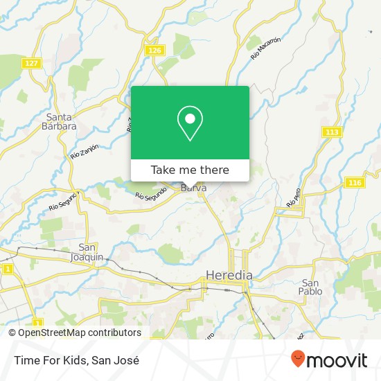 Time For Kids map