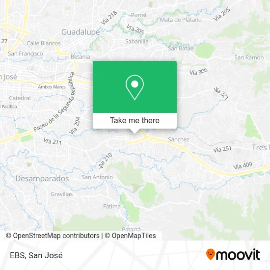 Ebs map