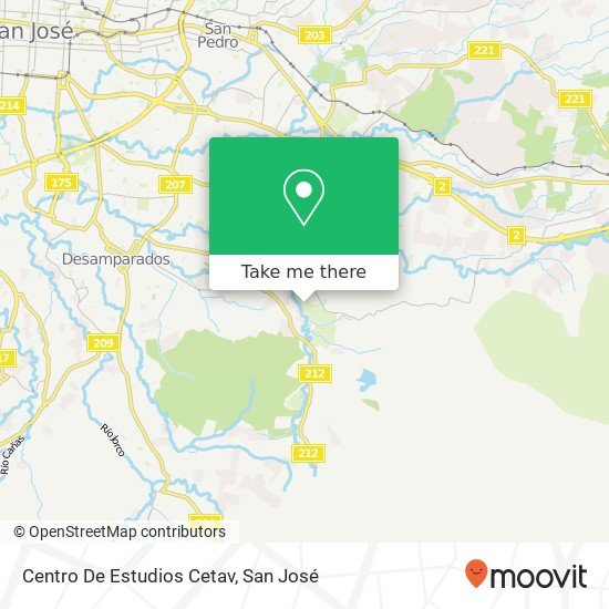 Centro De Estudios Cetav map