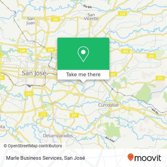 Marle Business Services map