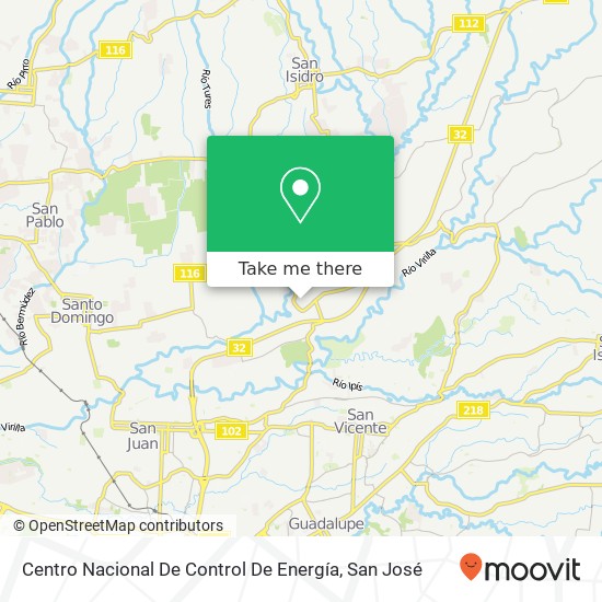 Centro Nacional De Control De Energía map