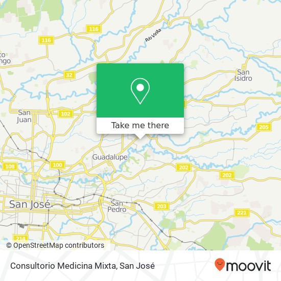 Consultorio Medicina Mixta map