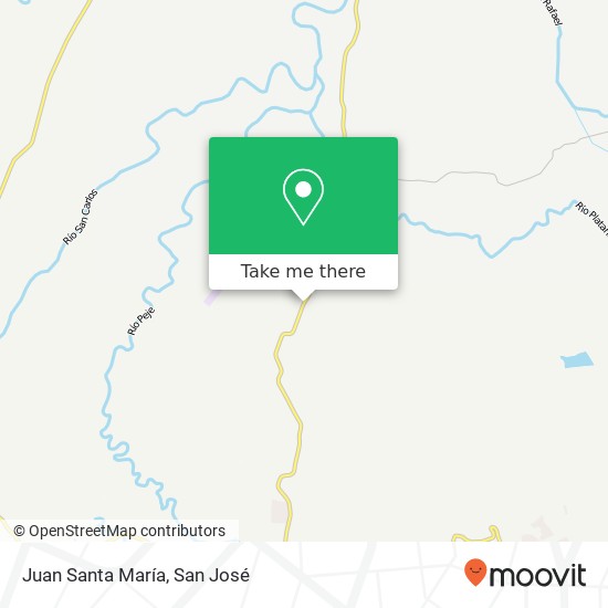 Juan Santa María map