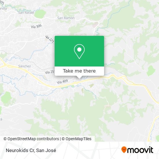 Mapa de Neurokids Cr