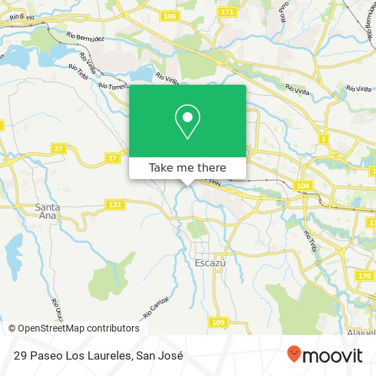 29 Paseo Los Laureles map