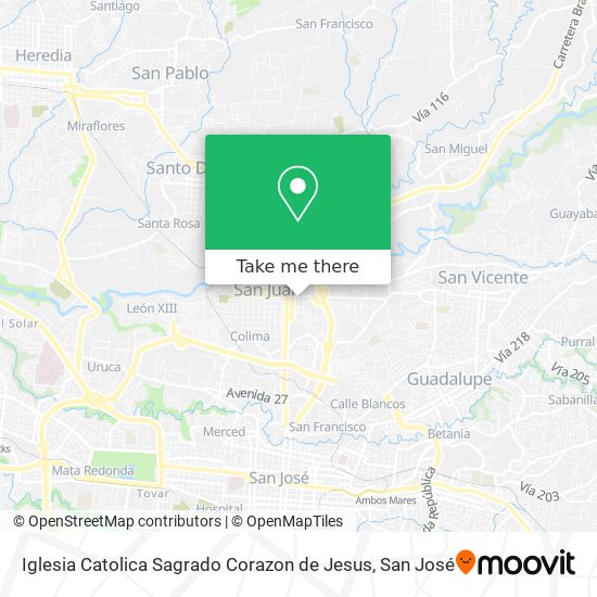 Iglesia Catolica Sagrado Corazon de Jesus map