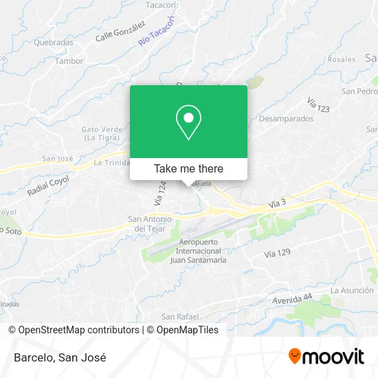 Mapa de Barcelo