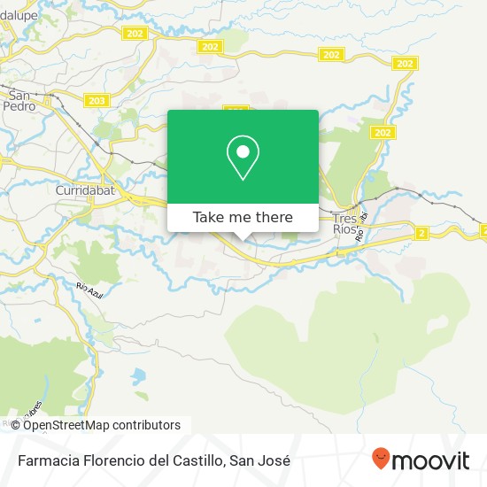 Farmacia Florencio del Castillo map