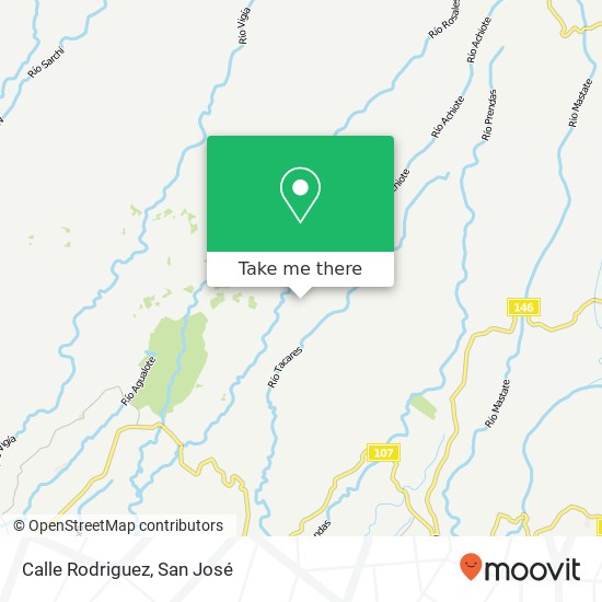 Mapa de Calle Rodriguez