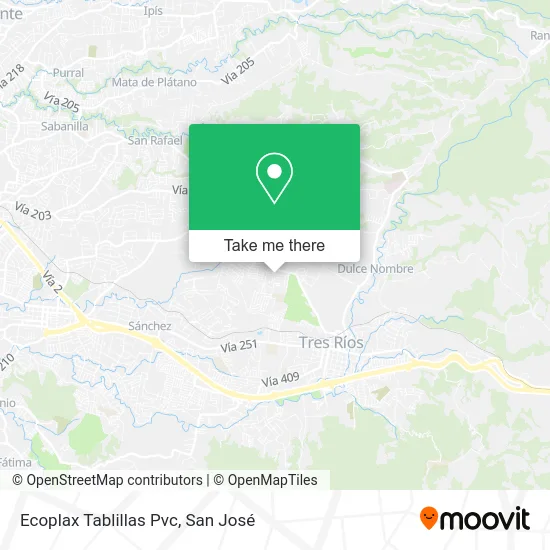 Ecoplax Tablillas Pvc map