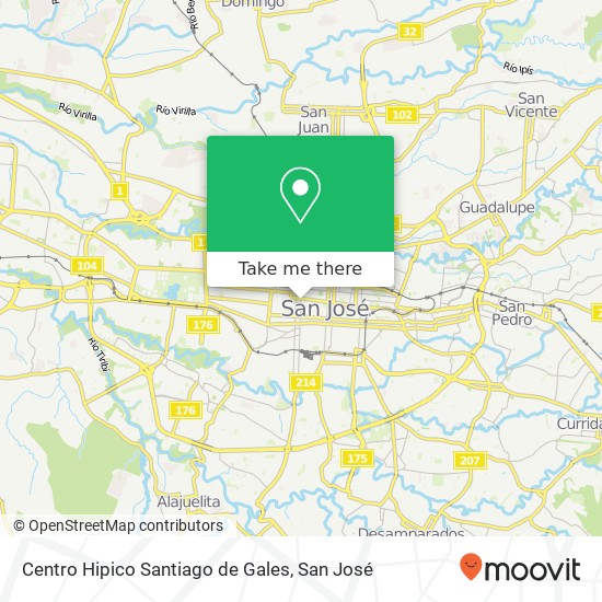 Centro Hipico Santiago de Gales map