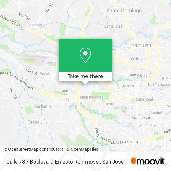 Calle 78 / Boulevard Ernesto Rohrmoser map