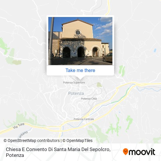 Chiesa E Convento Di Santa Maria Del Sepolcro map