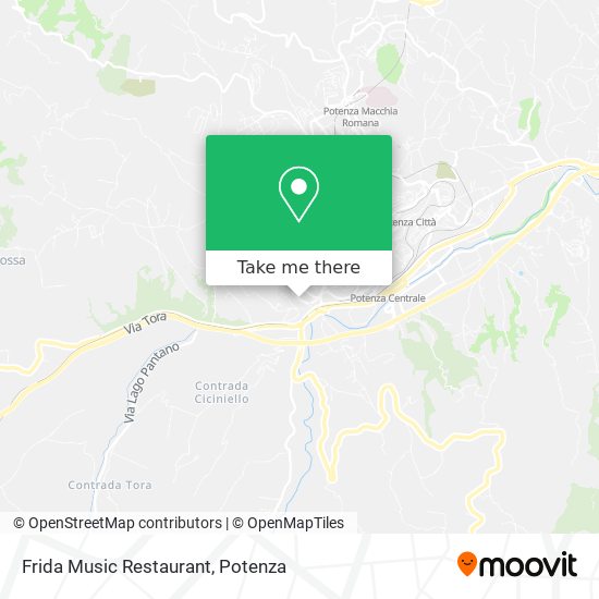 Frida Music Restaurant map
