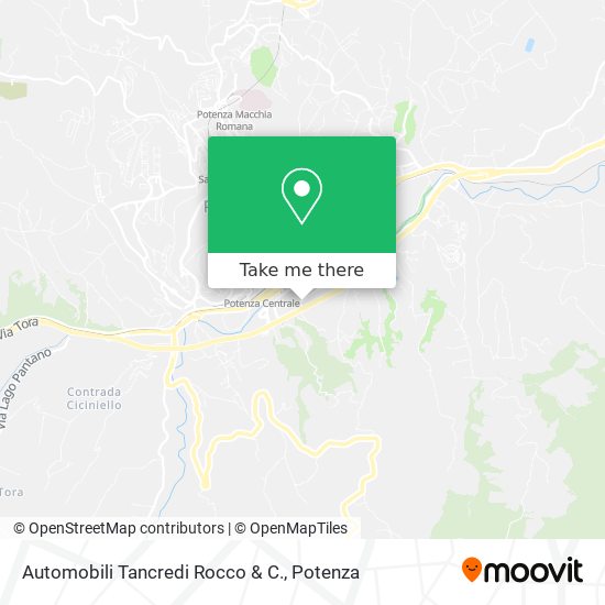 Automobili Tancredi Rocco & C. map