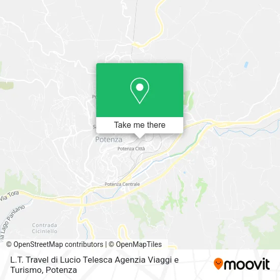 L.T. Travel di Lucio Telesca Agenzia Viaggi e Turismo map