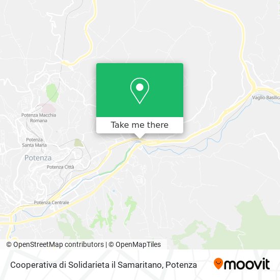 Cooperativa di Solidarieta il Samaritano map