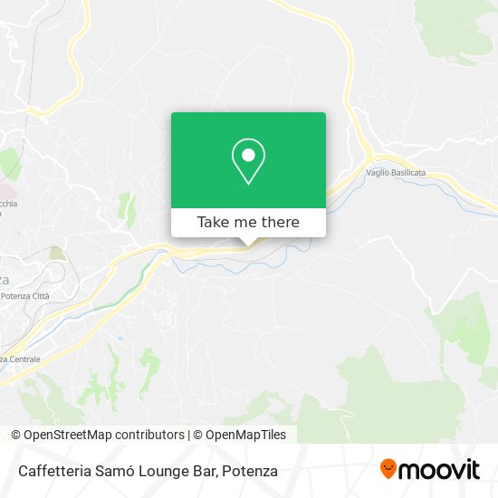 Caffetteria Samó Lounge Bar map
