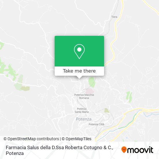 Farmacia Salus della D.Ssa Roberta Cotugno & C. map