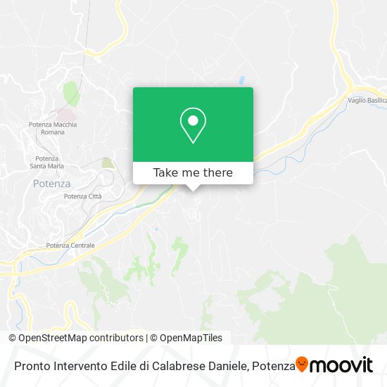 Pronto Intervento Edile di Calabrese Daniele map