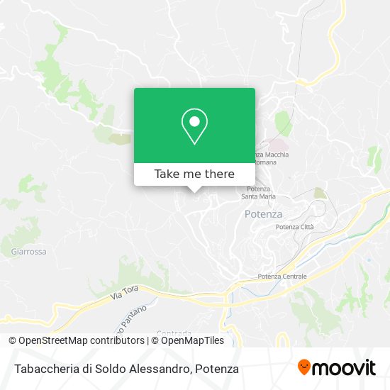 Tabaccheria di Soldo Alessandro map