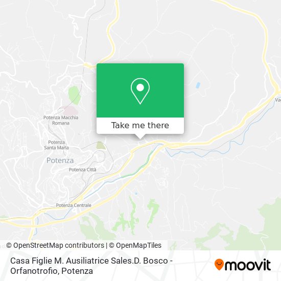 Casa Figlie M. Ausiliatrice Sales.D. Bosco - Orfanotrofio map