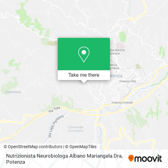 Nutrizionista Neurobiologa Albano Mariangela Dra map
