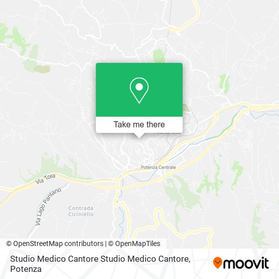 Studio Medico Cantore Studio Medico Cantore map