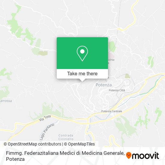 Fimmg. Federazitaliana Medici di Medicina Generale map