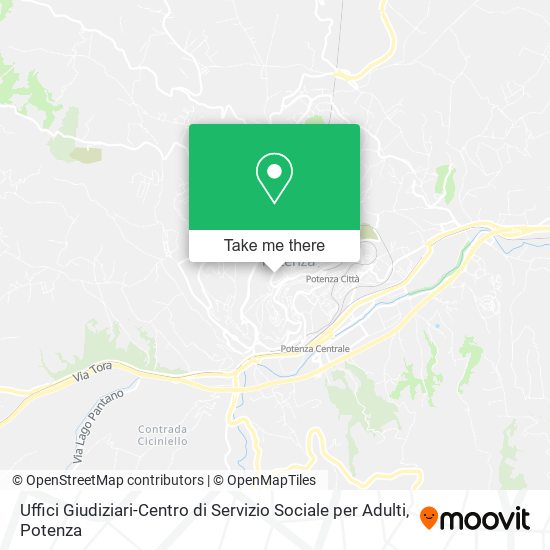 Uffici Giudiziari-Centro di Servizio Sociale per Adulti map