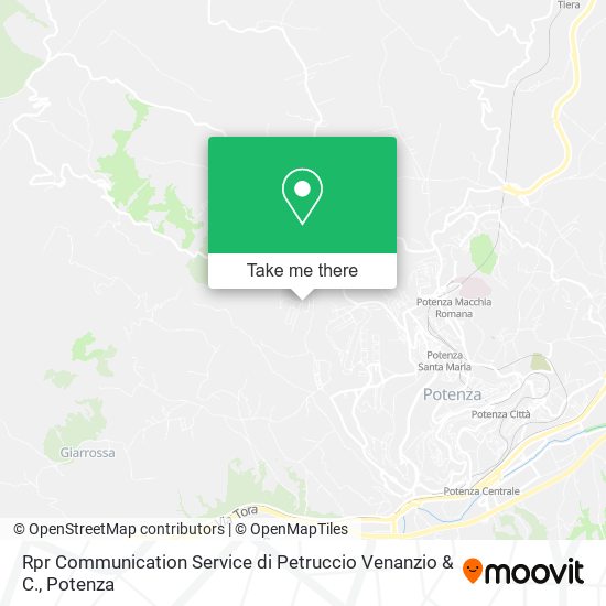 Rpr Communication Service di Petruccio Venanzio & C. map