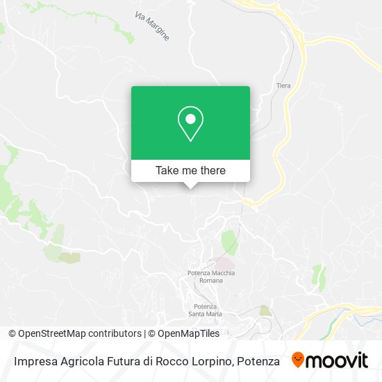 Impresa Agricola Futura di Rocco Lorpino map