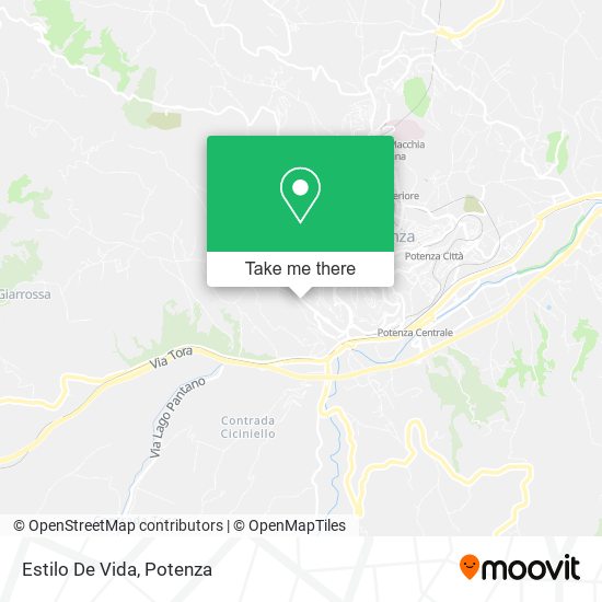 Estilo De Vida map