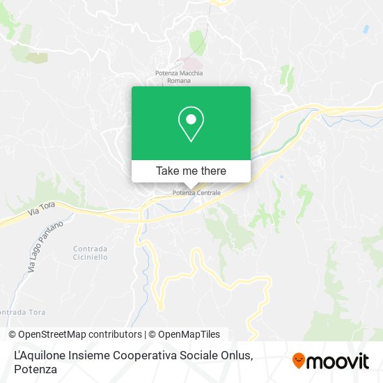 L'Aquilone Insieme Cooperativa Sociale Onlus map