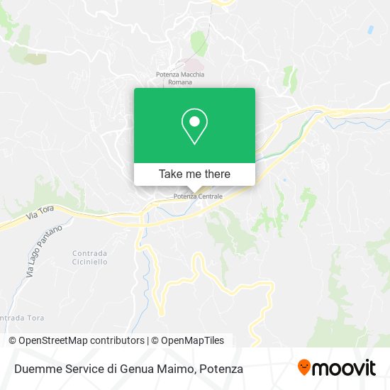 Duemme Service di Genua Maimo map