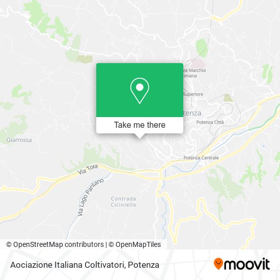 Aociazione Italiana Coltivatori map