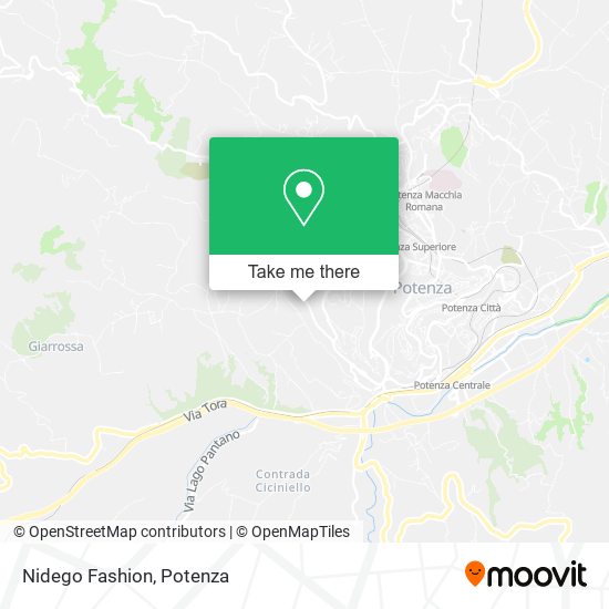 Nidego Fashion map